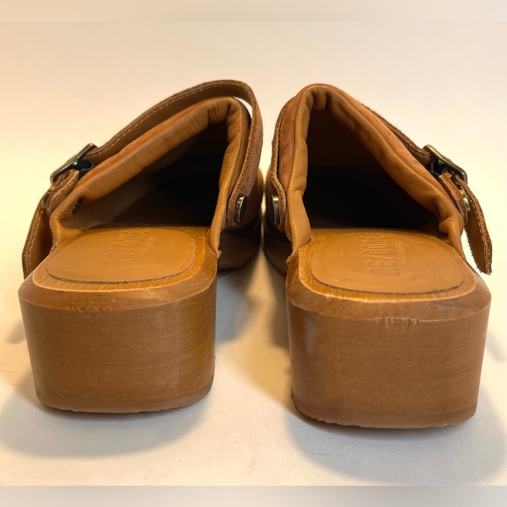 NWOT RE/DONE 70s Suede Platform Clogs Size 37 EU (6.5 US) Made in Italy - Picture 6 of 12
